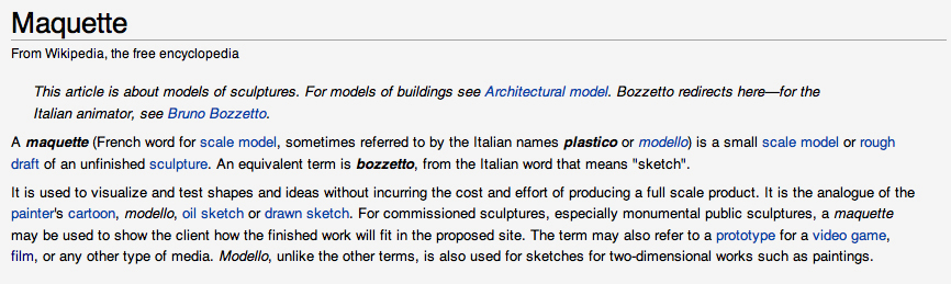 Maquette (architecture) — Wikipédia